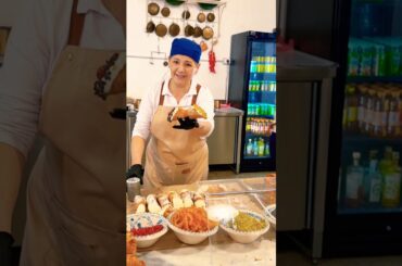 Trying the best CANNOLI in the world #dessert #food #cannoli #italy #naples #foodie