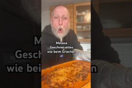 Das mußt du probieren 😋 #rezept #food #griechisch #lecker #kochen #metaxa #essen