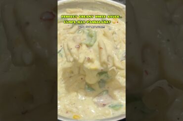 No cream? Still creamy pasta! Full Recipe in Description | No Lumps #Shorts