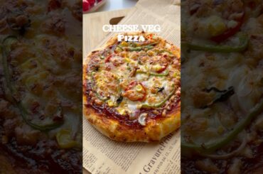 Cheese veg pizza 🍕 using Agaro marvel OTG #youtubeshorts #agaro #agarolifestyle #vegpizza #viral