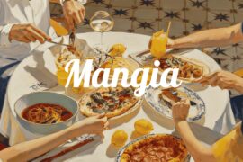 Family Supper at Dusk 🍝 Bossa Nova & Warm Italian Dinner Table Vibes