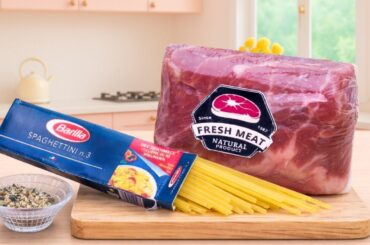 Best Italian Food - How To Make Mini Onion Pasta with Meat Balls Recipe Idea | Tiny Burger Cheese