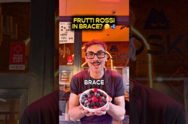 #shorts FRUTTI ROSSI IN BRACE 📹@moncixyz #food #foodie #foodlover #cook #cooking #restaurant #chef