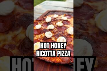 Hot Honey Ricotta Pepperoni Sourdough Pizza