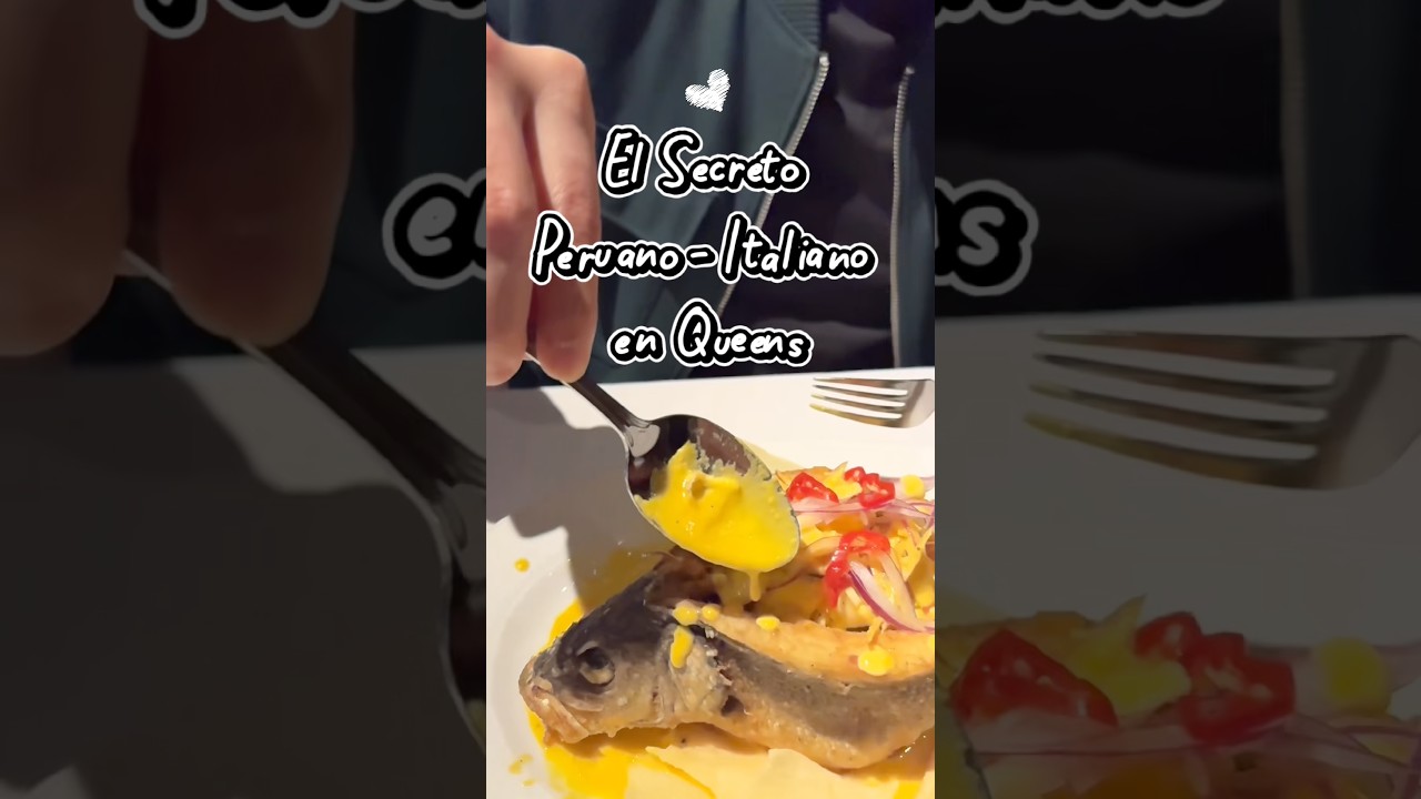 El secreto Peruano-Italiano en Queens que TIENES que probar 🇵🇪🇮🇹🗽 El secreto Peruano-Italiano en Queens que TIENES que probar 🇵🇪🇮🇹🗽