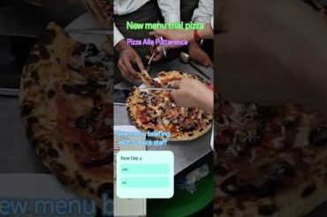 pizza  Alla Puttanesca #food #pizza #italiancuisine #recipe #baking #homecooking #indian