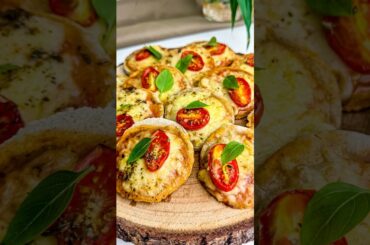 Mini pizza #emagrecimento #receitas #semgluten #pizza #receita #lancheira #lanche #lancheiras