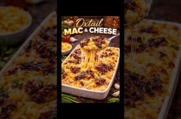 Creamy Oxtail Mac & Cheese 🧀 🔥🇯🇲 / The Ultimate Comfort Dish #shortvideo