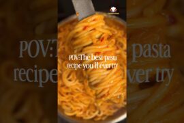 Easy caramelized onion spaghetti recipe 🍝🤍.#cookmydish #spaghetti #food #viral