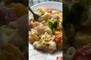 😋Best White Sauce Pasta Recipe At Home😍 #Pasta #creamypasta #Cooking #shalurathore #Recipe #Food