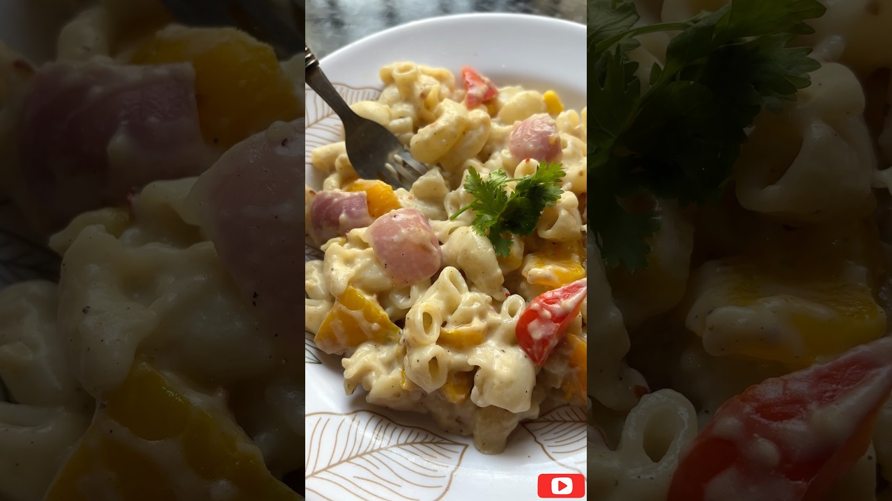 😋Best White Sauce Pasta Recipe At Home😍 #Pasta #creamypasta #Cooking #shalurathore #Recipe #Food 😋Best White Sauce Pasta Recipe At Home😍 #Pasta #creamypasta #Cooking #shalurathore #Recipe #Food