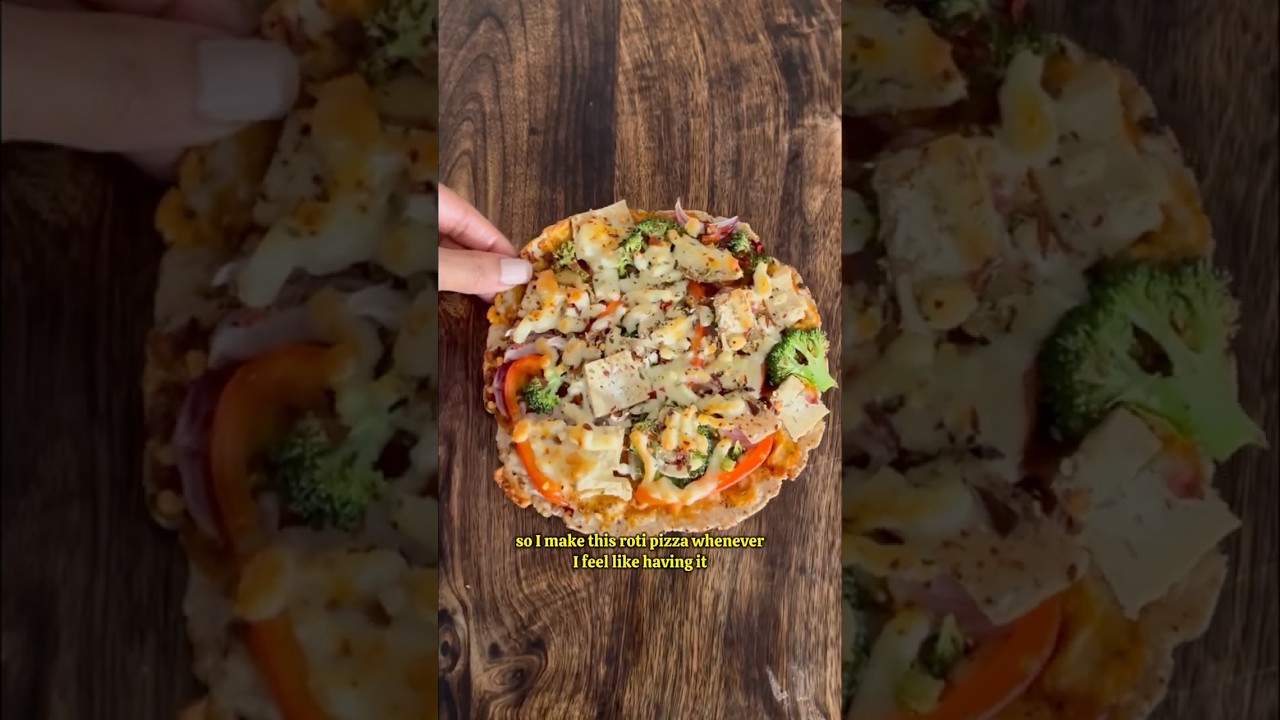 🍕Quick pizza using Leftover roti 🍕✨ #rotipizza #healthy #weightlossrecipes 🍕Quick pizza using Leftover roti 🍕✨ #rotipizza #healthy #weightlossrecipes