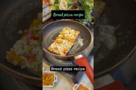 Bread pizza#youtubeshorts #kids #kitchen #family #recipe #trendingreels #cooking #reels #cooking 🔥
