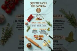 ‼️IL SEGRETO DELLE FARINE 🌾 Flour Guide • Mehl-ABC #ricettefaciliconcamilla #baking #shorts