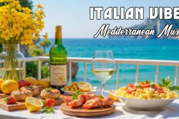 The Best 🇮🇹 Italian Music🎶 Italian Coastal Guitar 🎶 Peaceful Amalfi & Lake Como Relaxation 4K