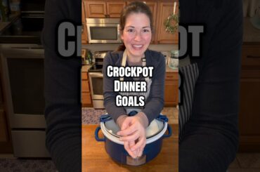 Crockpot Dinner Goals! #recipe #fypシ #cooking #easyrecipe #pastatime #crockpot #food #dinner #foodie