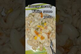 white sauce pasta #viralvideo #food #recipe #youtubeshorts #ytshorts #yt #recipe #cooking #viral