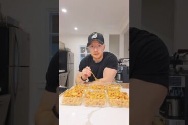 POV: making high-protein Cajun Chicken Alfredo💪 #food #healthyfood #cooking #mealprep #mealprepping