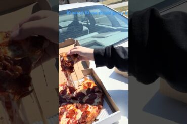 Trying Italian pizza so good 10 out of 10 ￼