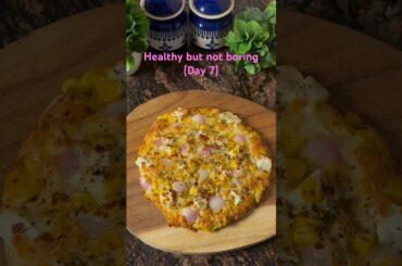 Healthy pizza recipe 🤩|No maida pizza|