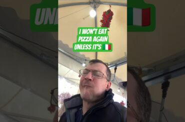 If everyone had Pizza from Italy.... All the Takeaway chains would be OUT OF BUSINESS!