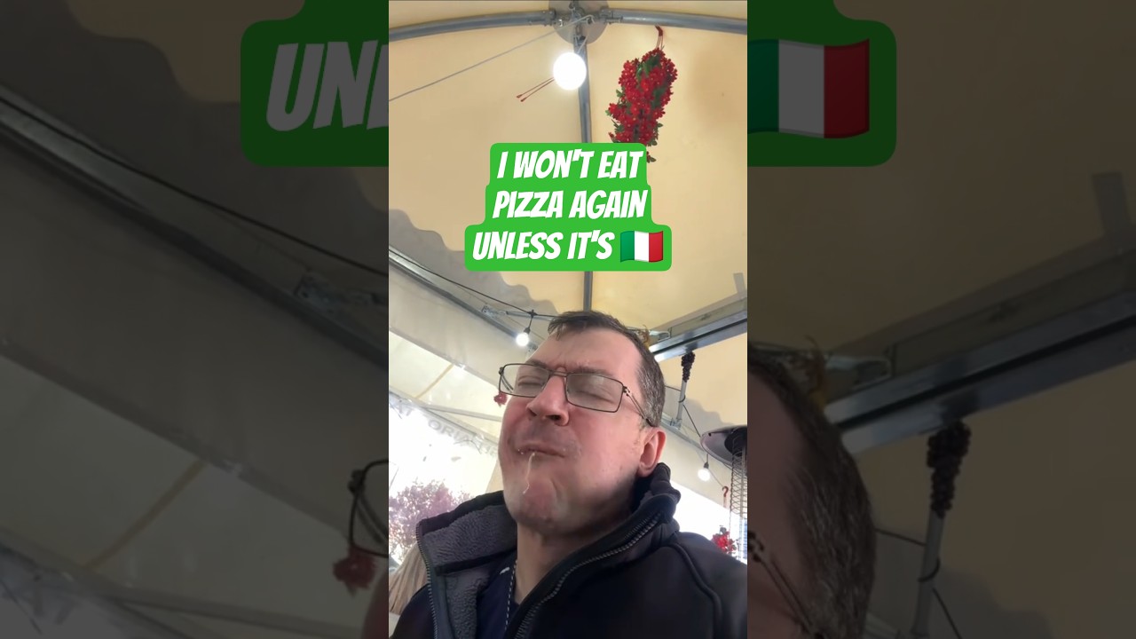 If everyone had Pizza from Italy…. All the Takeaway chains would be OUT OF BUSINESS! If everyone had Pizza from Italy.... All the Takeaway chains would be OUT OF BUSINESS!