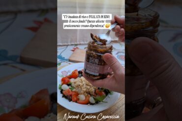 Insalata di riso con ALICETTE #acciughe #recipe #food