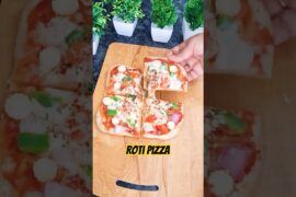Roti Pizza | Quick & Easy Pizza Recipe #short
