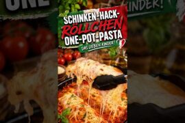 Schinken-Hackröllchen One Pot Pasta