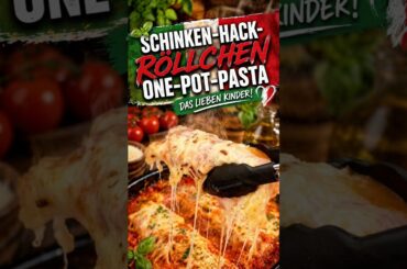 Schinken-Hackröllchen One Pot Pasta