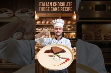 Italian Chocolate Fudgy Cake Recipe 🍫 | Easy Moist Cake | No Fuss Dessert #ItalianChocolateCake