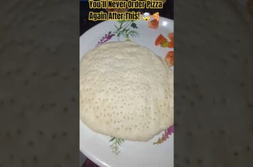 The Ultimate 5-Minute Homemade Pizza Hack 🔥🍕 #youtubeshorts #ytshorts #viral #trending #shorts