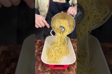 Dump and bake million dollar spaghetti #shorts