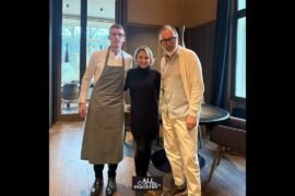 "On the Road" at Ein Prosit 2025, Udine, Italy; Norbert Niederkofler and Mauro Siega, Atelier Moe...