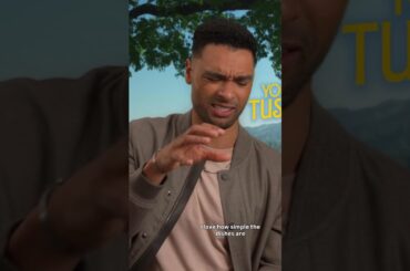 Halle Bailey & Regé-Jean Page imagine a dinner party