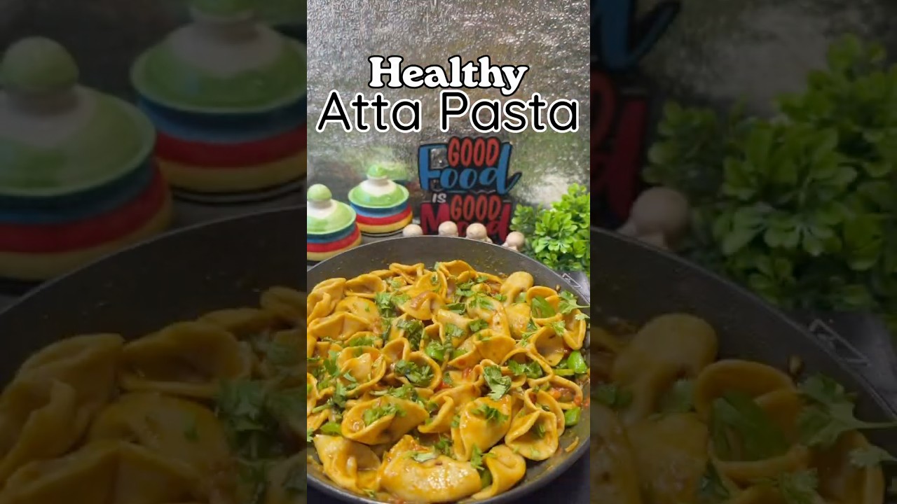 Atta pasta recipe | Healthy wheat pasta | Breakfast recipe #breakfast #breakfastrecipe #pasta #yt Atta pasta recipe | Healthy wheat pasta | Breakfast recipe #breakfast #breakfastrecipe #pasta #yt