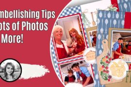 Stampin' Up! Made with Sweetness Italy Scrapbook Layout