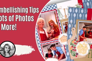 Stampin' Up! Made with Sweetness Italy Scrapbook Layout