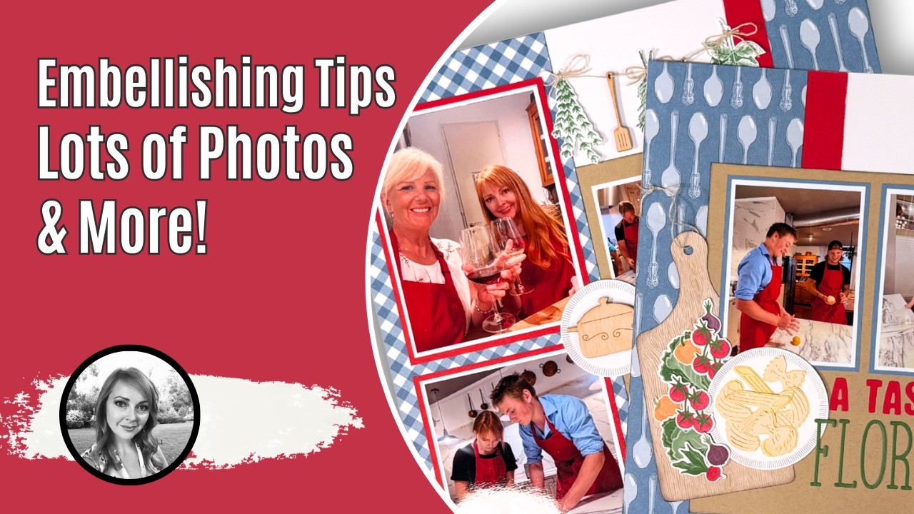 Stampin’ Up! Made with Sweetness Italy Scrapbook Layout Stampin' Up! Made with Sweetness Italy Scrapbook Layout