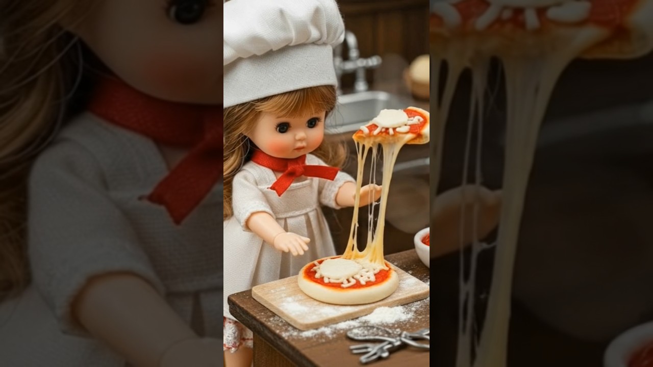 Tiny Bread Pizza ๐๐ฑ | Mini Cooking #shorts #foodshorts #tiny #tinykitchen Tiny Bread Pizza ๐๐ฑ | Mini Cooking #shorts #foodshorts #tiny #tinykitchen