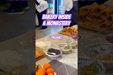 A cannolo made by a nun? Only in Sicily👌🏻 #sicily #bakery #foodie #travel #italy