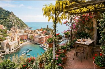 Italy by the Sea scene - Ambient traditional music - Relaxing