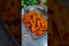 Tomato pasta #shorts #snacks #streetfood #recipe #pasta #tomato #trending