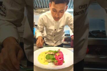 FORMAGGIO, BARBABIETOLA E AGRUMI #food #chef #italianfood #foodie #cheflife #kitchen #shorts #recipe