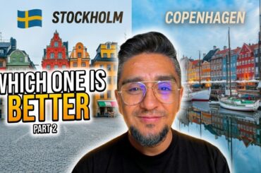 Stockholm vs Copenhagen: Which Has Better Food? (Vlog)
