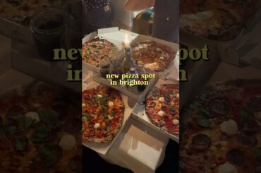 My favourite pizza in Brighton #foodreview #pizza #brighton #foodtok #italianfood