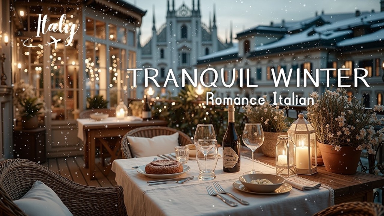 Cozy Winter Italian Music – Romantic Italian Evening | Snowy Italy Ambiance Cozy Winter Italian Music - Romantic Italian Evening | Snowy Italy Ambiance
