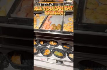 Preview of Affordable Italian + Fresh Bread Buffet 🇯🇵🍞#Shorts