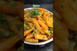 Pasta Recipe #Shorts #PastaRecipe Red Sauce Pasta Recipe 👌#shorts #viral #trending #food#viral