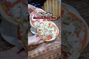 Frozen Pizza Recipe for Kids Lunchbox #pizza #frozenpizza #makeandfreeze #shawarmapizza #pizzamax